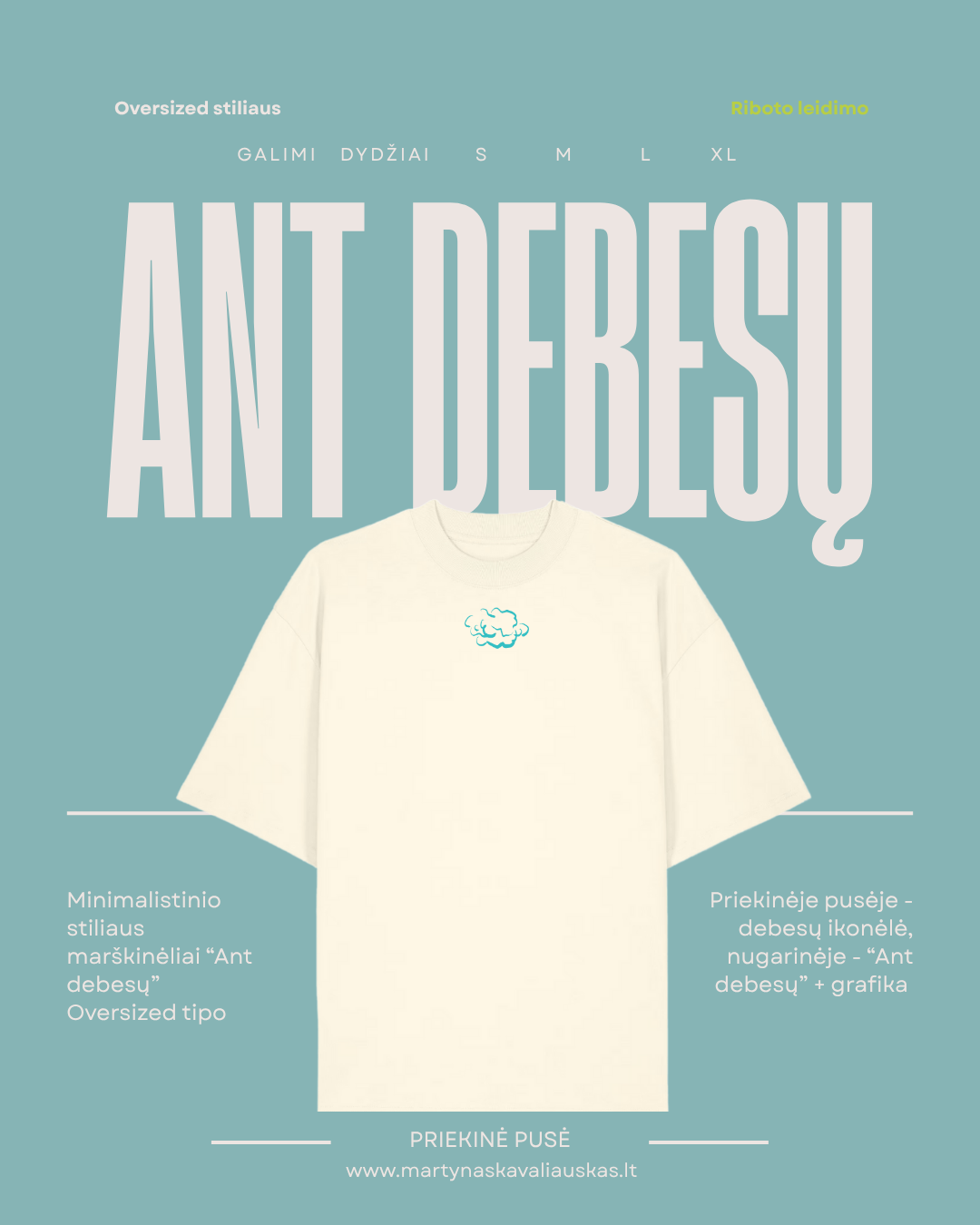 Marškinėliai – ANT DEBESŲ